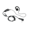 Motorola-Accessory-HKLN4604 Earpiece-Motorola HKLN4604 Swivel Earpiece with In-Line Mic and PTT, Slim Plug-Radio Depot