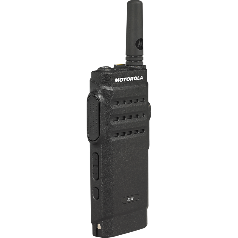 Motorola-SL300-Two-Way-Radio-quarterleft