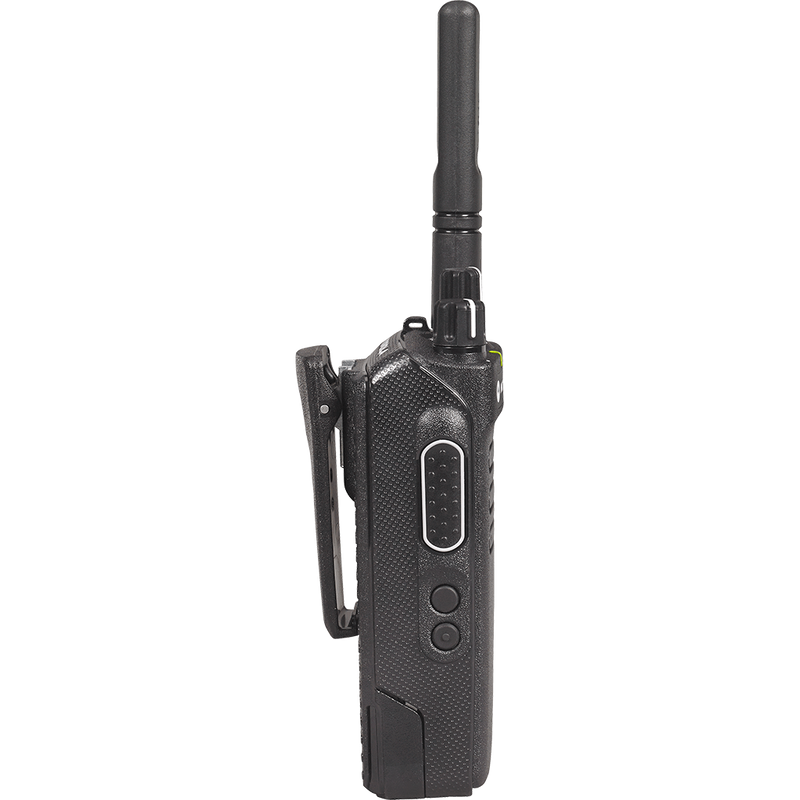 Motorola-Two-Way Radio-XPR3300e - UHF-With this dynamic evolution of MOTOTRBO digital two-way radios, you’re better connected, safer and more efficient. The XPR 3000e Series is designed for the everyday worker who needs effective communications. With systems support and loud, clear audio, these next-generation radios deliver cost-effective connectivity to your organization. Need the VHF version? Click to shop XPR3300e - VHF-Radio Depot