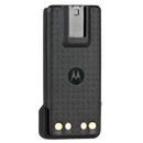 Back view of the Motorola-Accessory-PMNN4488 IMPRES Li-ion Batterry. This IMPRES battery has a 3000 mAh capacity. 