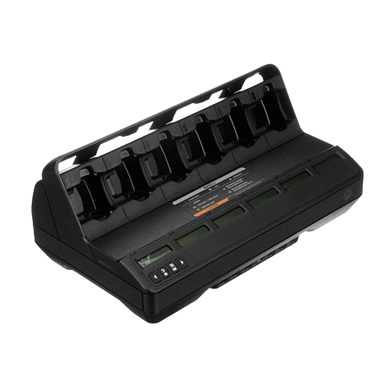 Motorola Accessory NNTN8844 IMPRES 2 Multi Unit Charger w/6 Displays and 6 Integrated USB Charging Ports, 100-240V. Fits APX6000, APX6000XE, APX7000, APX7000XE, APX8000, APX8000XE and SRX2200 Series Radios.-Radio Depot