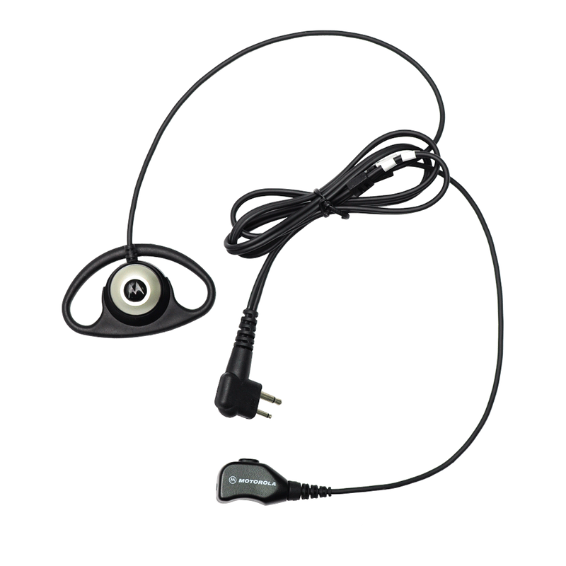 Motorola-Accessory-PMLN6535 Earpiece-Motorola PMLN6535 D-Style Earpiece with Microphone and PTT-Radio Depot