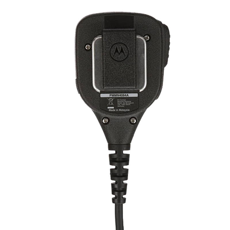 Motorola-Accessory-PMMN4084 Remote Speaker Microphone-IMPRES RSM with 3.5mm Threaded AND Non-Threaded Audio Jack, Orange Emergency Button, Noise Cancelling (IP54). NOT INTENDED FOR FIRE APPLICATIONS. Fits APX3000, APX4000, APX6000, APX6000XE, APX7000, APX7000XE, APX8000, APX8000XE and SRX2200 Radios.-Radio Depot