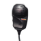 Front view of the Motorola PMMN4008 Remote Speaker Microphone (RSM). This is a water-resistant compact unit that allows talking and listening without removing the radio from the belt or case.