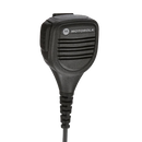 Front view of the Motorola PMMN4029 Remote Speaker Microphone (RSM). This unit is IP57 rated and UL approved (intrinsically safe).